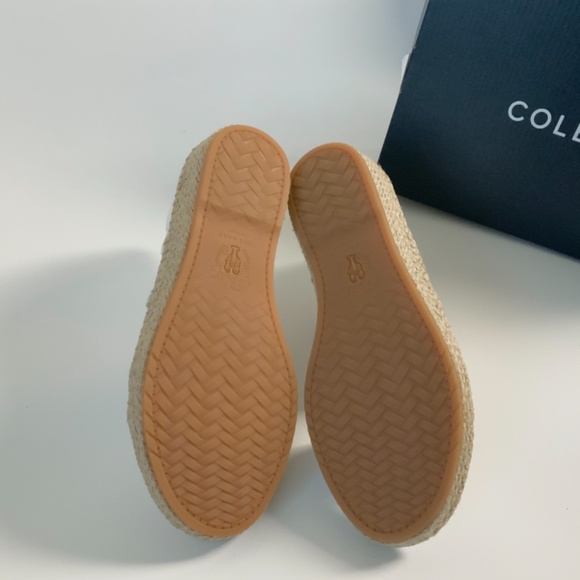 Cole Haan Cloudfeel Espadrille Red Sandals Flats - Picture 9 of 11
